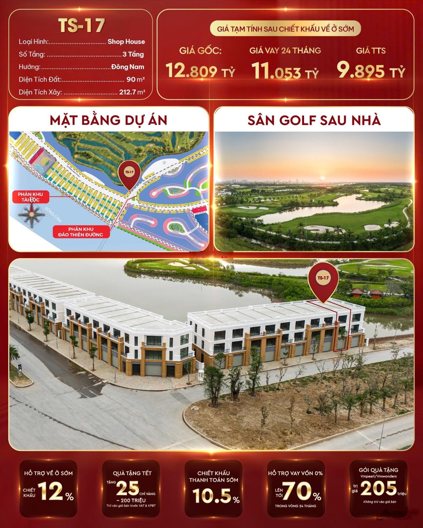 Bán căn rẻ nhất mặt đường trục chính dự án, 90m2, chỉ 6.5 tỷ, quá hiếm, mua là lãi