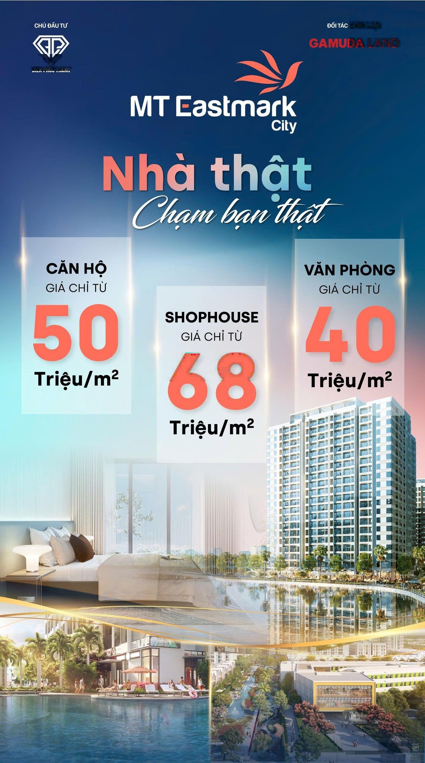 Nhận nhà ở ngay sổ hồng trao tay căn hộ MT Eastmark. LH: 0937981617