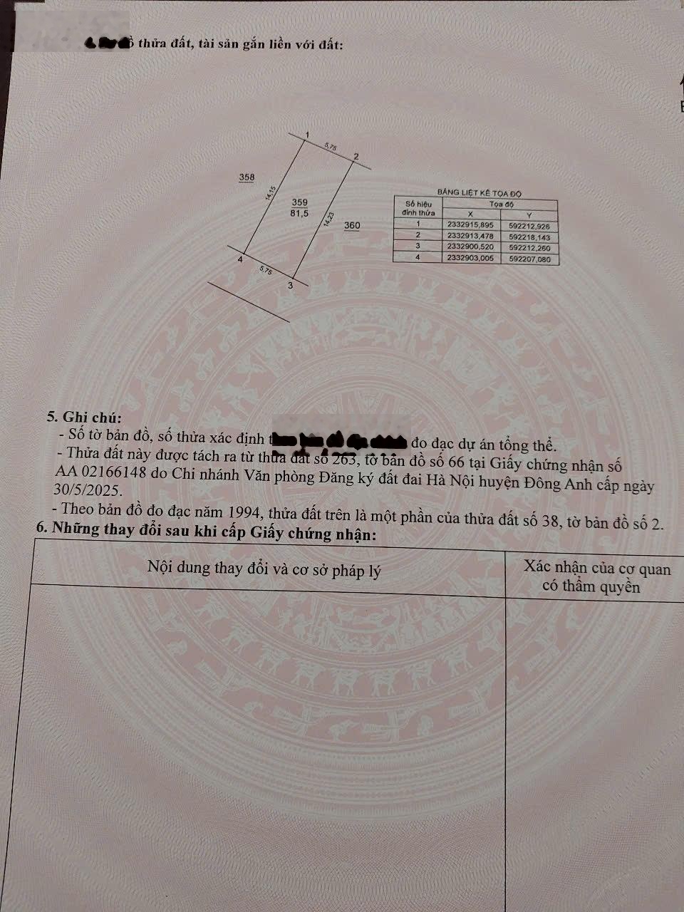 Hàng F0 4 lô view hồ Mai Hiên, Mai Lâm cũ chính chủ gửi bán, chưa qua đầu tư. Mặt tiền trên 5m