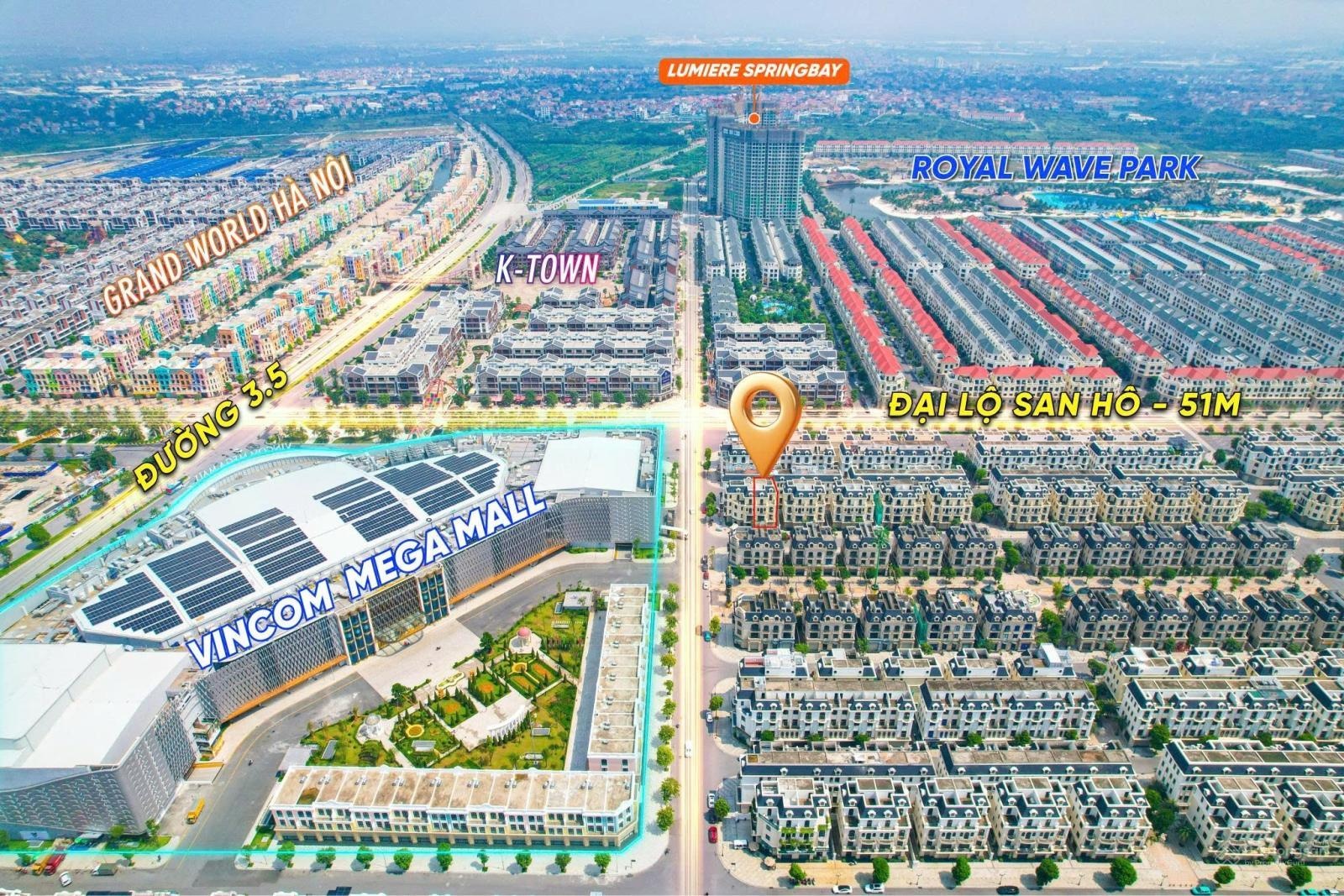 Song lập sat goc Kinh Đô 6 cạnh Vincom, Vinplace, dòng tiền 5% /nam giá chỉ 27,5 tỷ. 0946455685