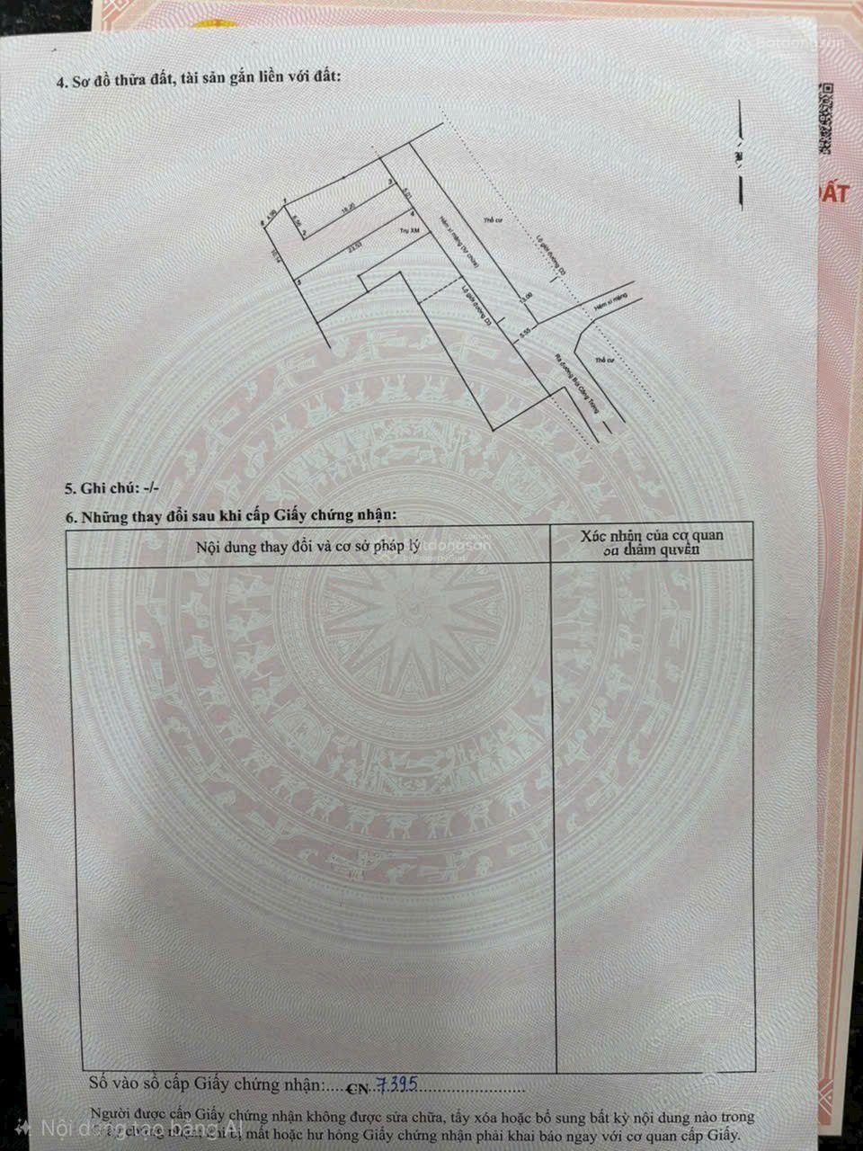 Đất thổ cư KDC HXH đường Bùi Công Trừng - giá tốt