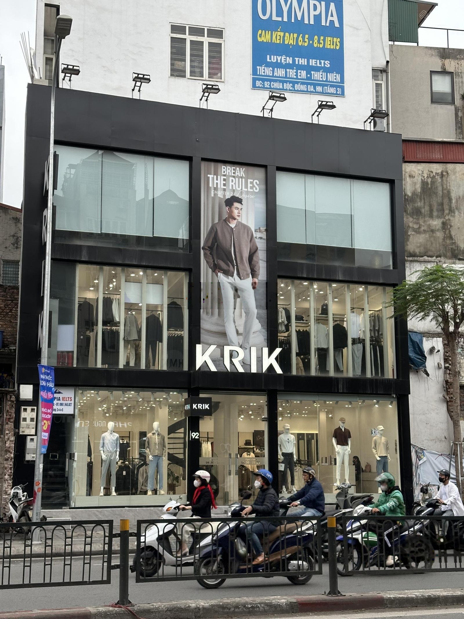 Cho thuê nhà mặt phố Đoàn Trần Nghiệp, DT 50m2x2 tầng, MT 9m, Giá 60tr, LH 0968896456