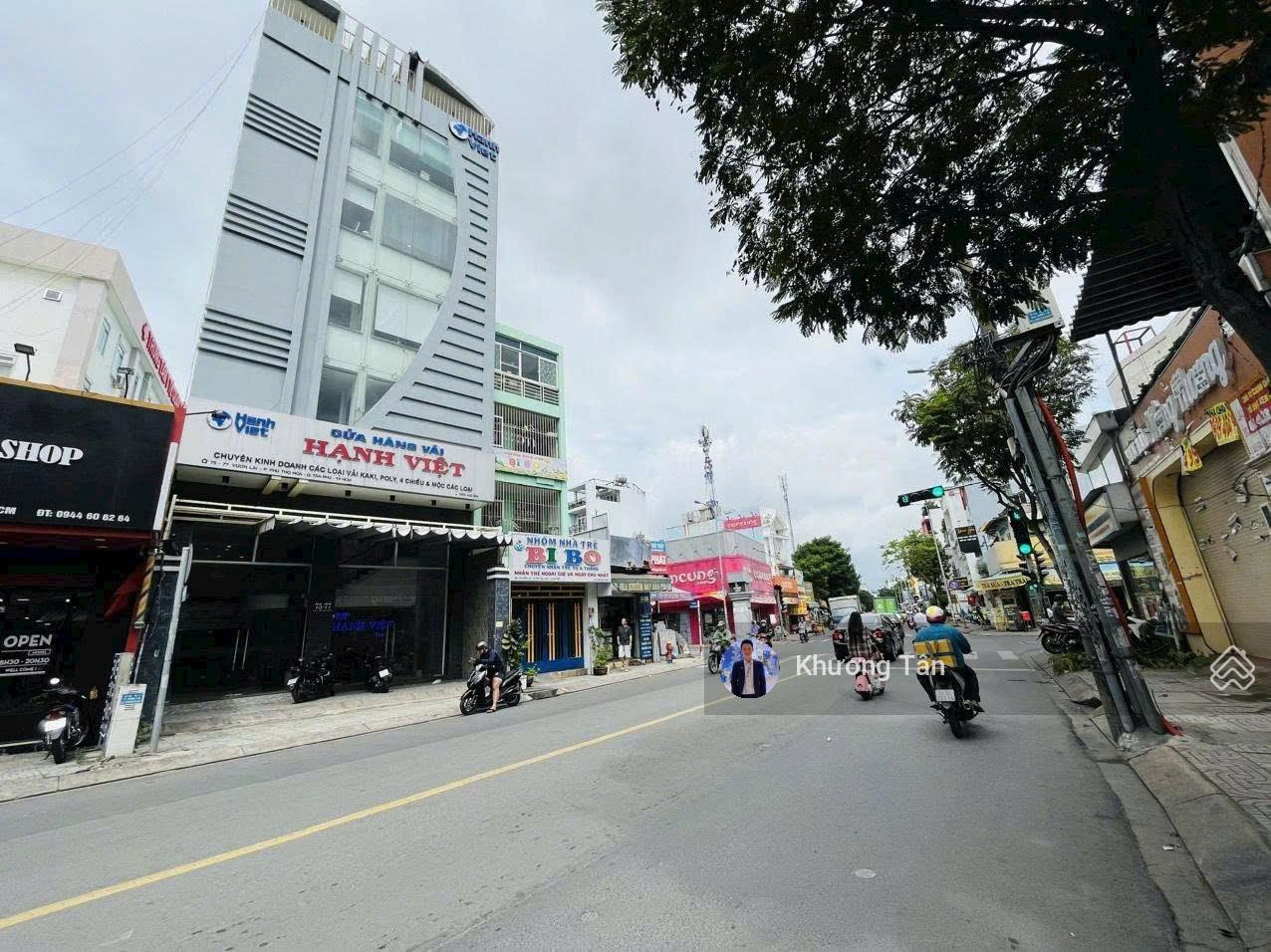 Nhà 5 tầng mặt tiền đường Vườn Lài 5.1x16m vuông vắn. Vị trí đẹp gần Lũy Bán Bích, sẵn HĐ thuê 40tr