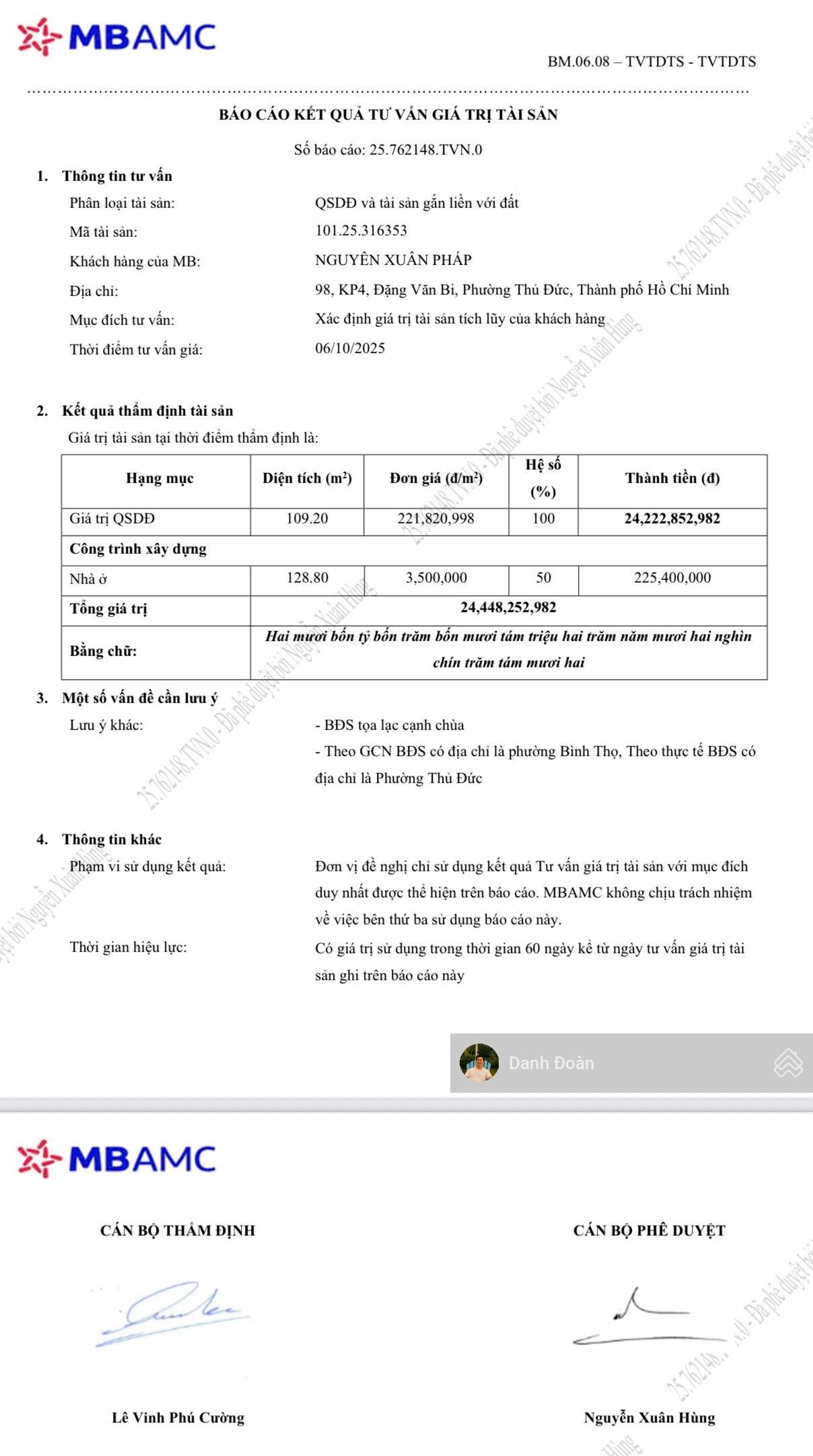 Giảm chốt siêu tốt MT Đặng Văn Bi|6x21|Xây dựng 8 tầng|Trục đường thương hiệu|Không có căn thứ 2