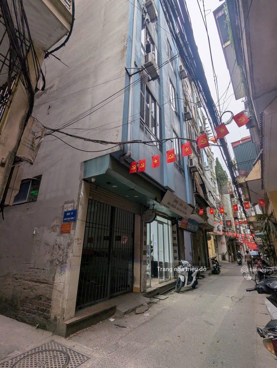 CHDV Minh Khai Hai Bà Trưng 85m² 7 tầngTM - MT 6m lô góc ô tô tránh dòng tiền 1,5tỷ/n giá 26 tỷ