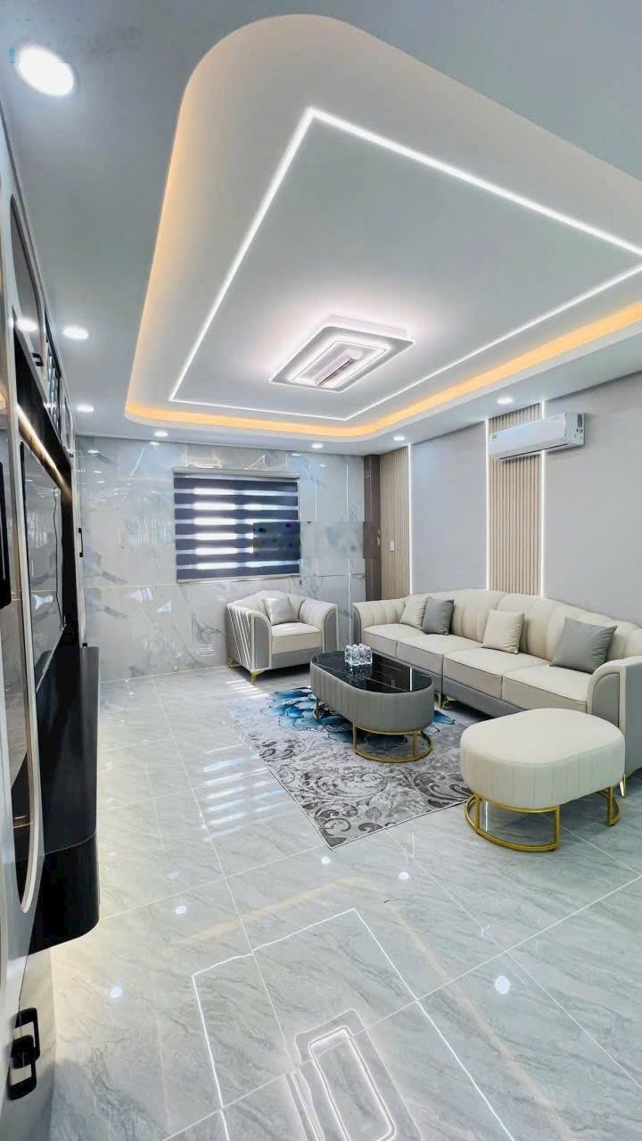 Bán Nhà xây Mới 4x15m.Xây 1 Lửng 3 Lẩu hẻm 7m Đường Thới An 20.phường Thới An.Q12