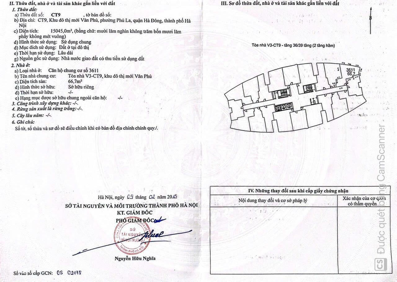 Chính chủ bán CC Victoria Văn Phú: 66.7 m2, căn góc, 2 ngủ, đầy đủ nội thất, giá nhỉnh 5 tỷ