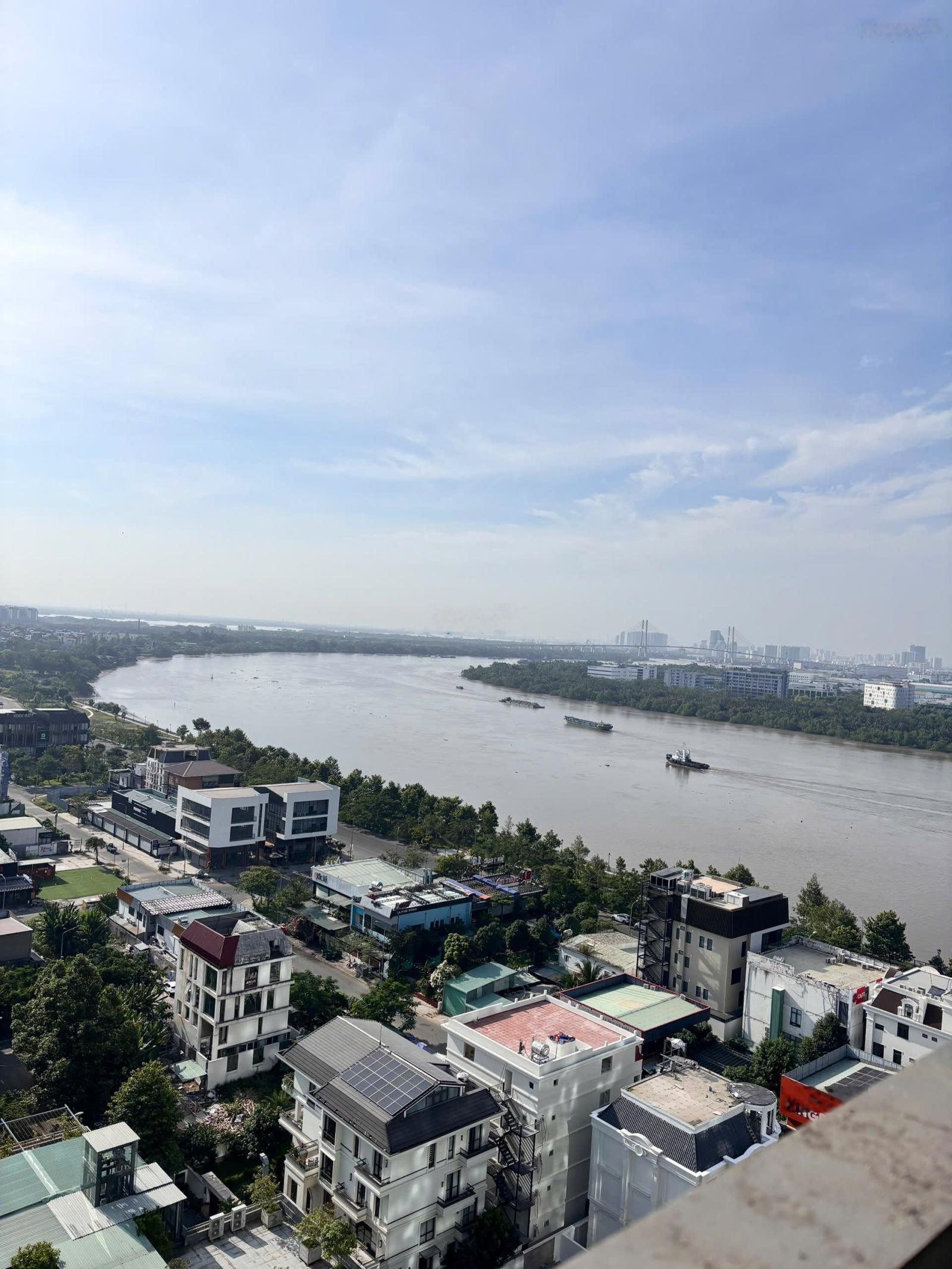 Căn góc 2PN, 2WC, 81m2, One Verandah Quận 2. Tầng 16, view sông Sài Gòn vĩnh viễn. Giá: 8,55 tỷ