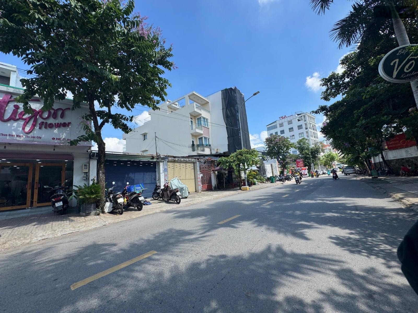 Bán đất xây cao 6 tầng mặt tiền Trương Văn Bang, Thạnh Mỹ Lợi DT 110m2 (5m x22m) giá 38 tỷ đã có sổ