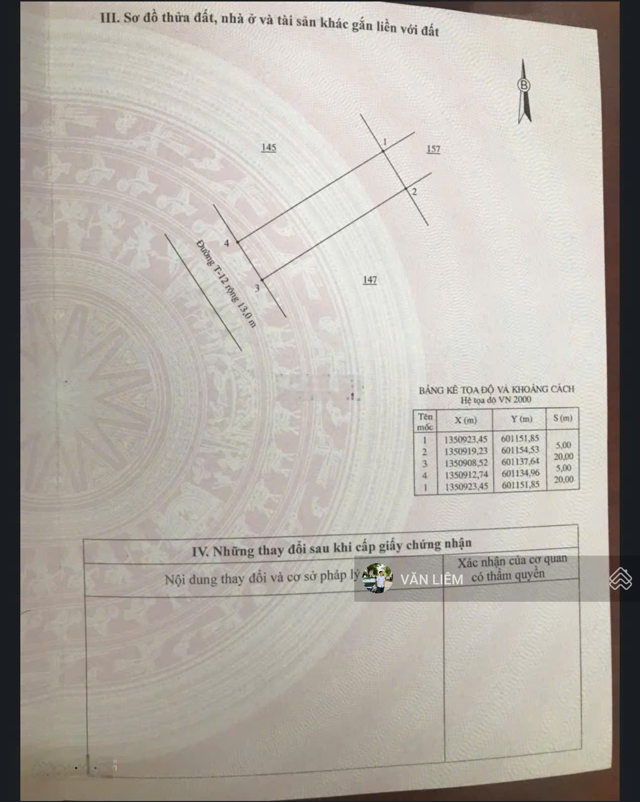 Bán đất KĐT An Bình Tân - Sổ hồng - DT: 100m2 ngang 5m - Lô đất sạch không vướng tủ điện hố ga