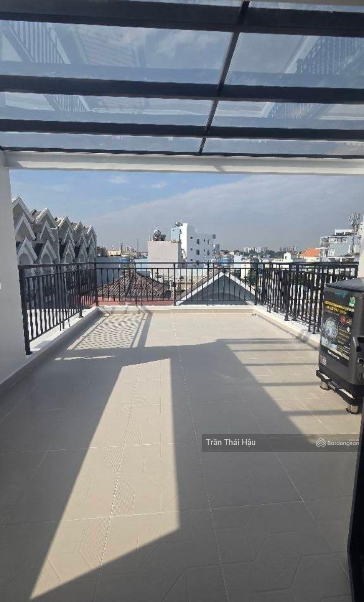 Nhà mới, mặt tiền đường, sát Bình Thạnh, 5 tầng, full nội thất, 10T