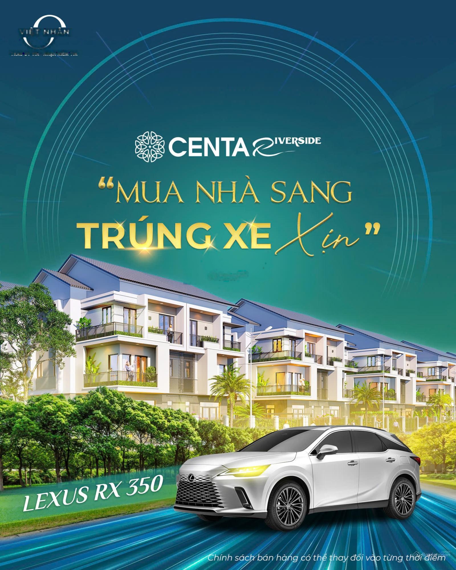Biệt thự Centa Riverside view sông tự nhiên còn lại bao nhiêu căn 70 tỷ