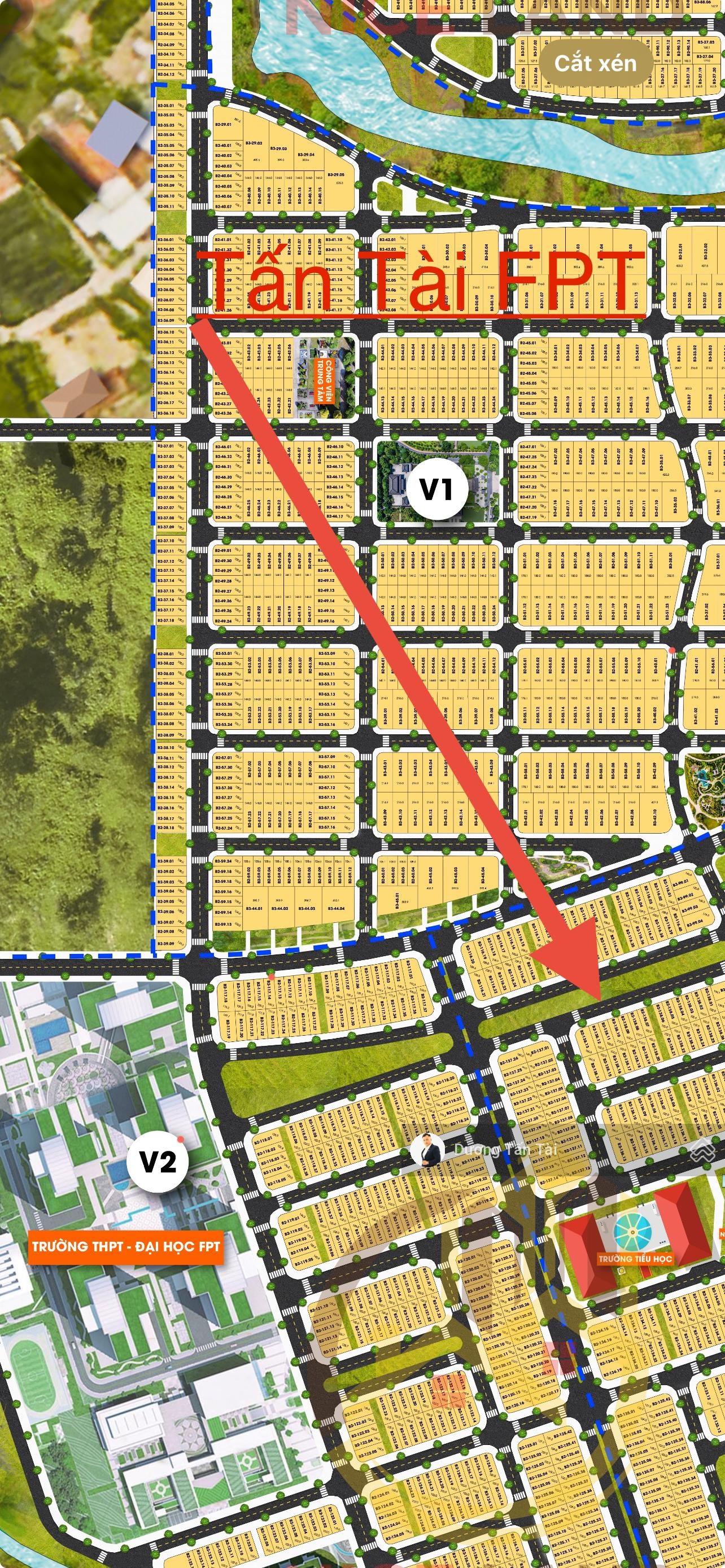 Em Tấn Tài FPT - BÁN ĐẤT KHU V3 FPT CITY ĐÀ NẴNG View công viên sát Trường FPT, đi bộ vài bước