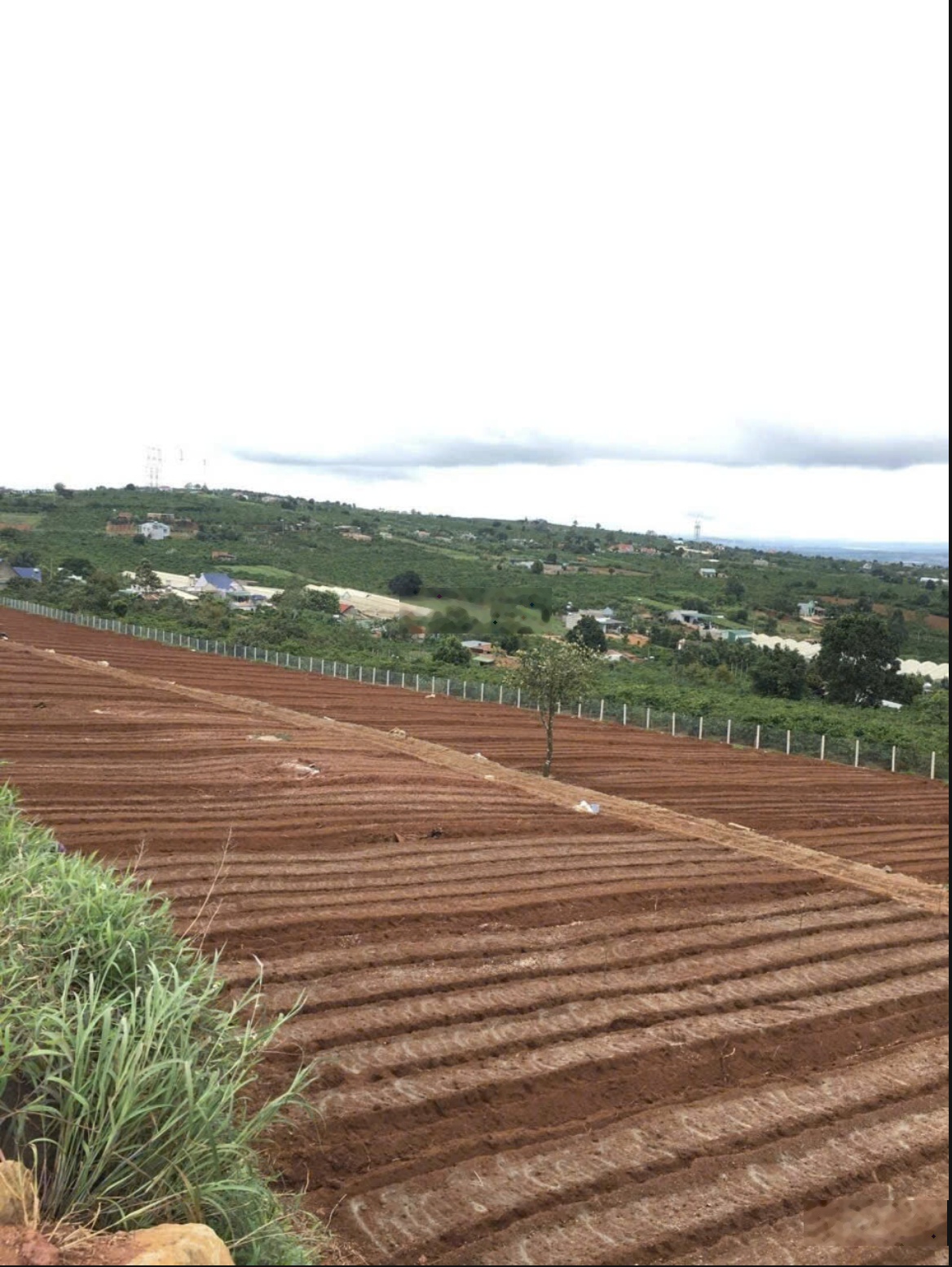 Đất mặt tiền 60m Lâm Hà 19.556m2, sẵn 4.000m2 thổ cư, gần chợ, UBND