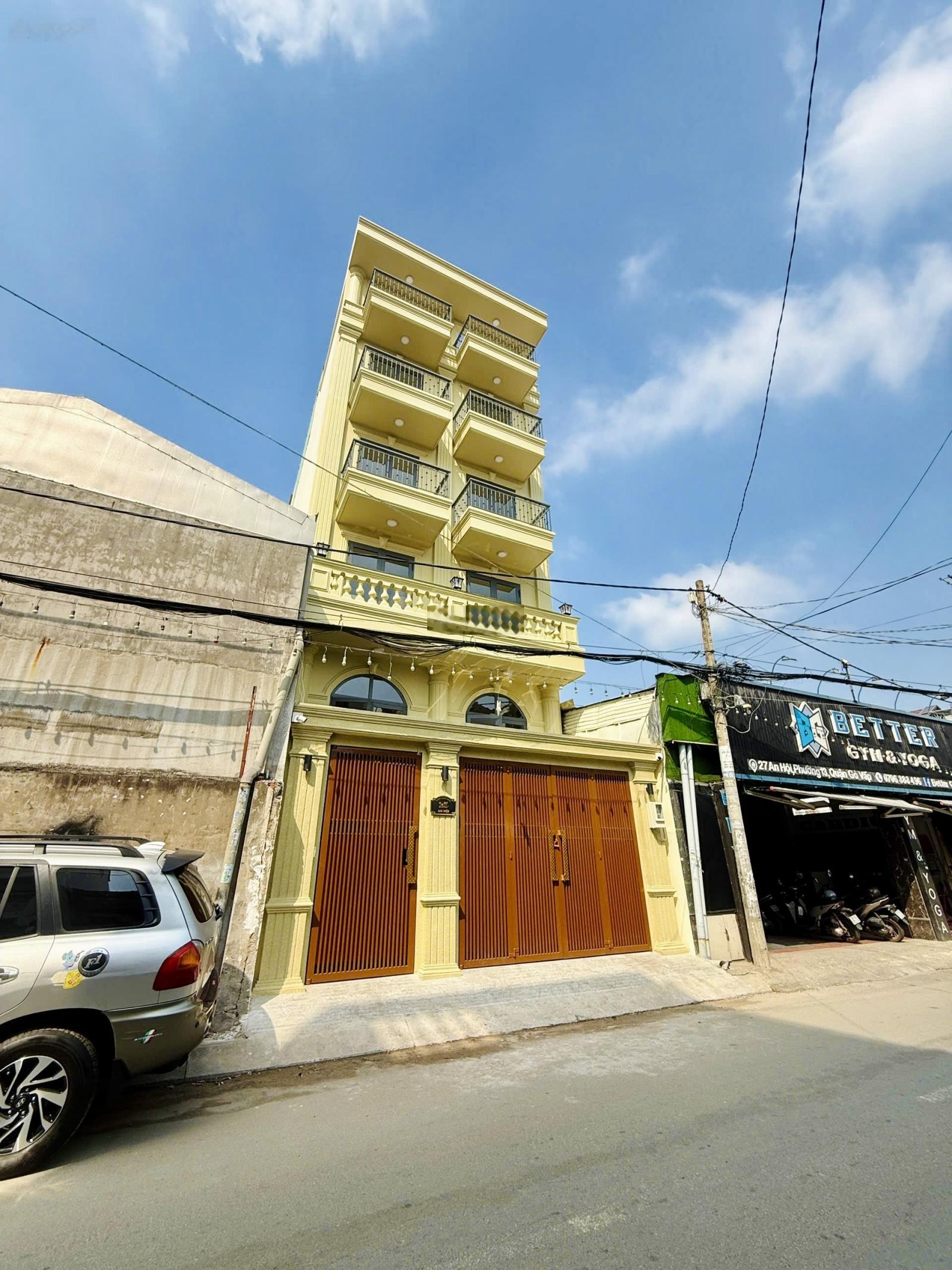 Căn hộ dịch vụ mới đẹp mặt tiền Gò Vấp khai thác 170tr/ tháng