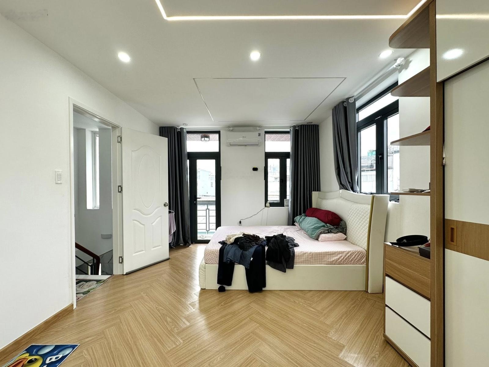 Nhà mới đón tết - hẻm xe hơi 12m đẹp "lung linh" đặng thùy trâm - 5 tầng - 4.5x16.2m - chỉ 12.8 tỷ