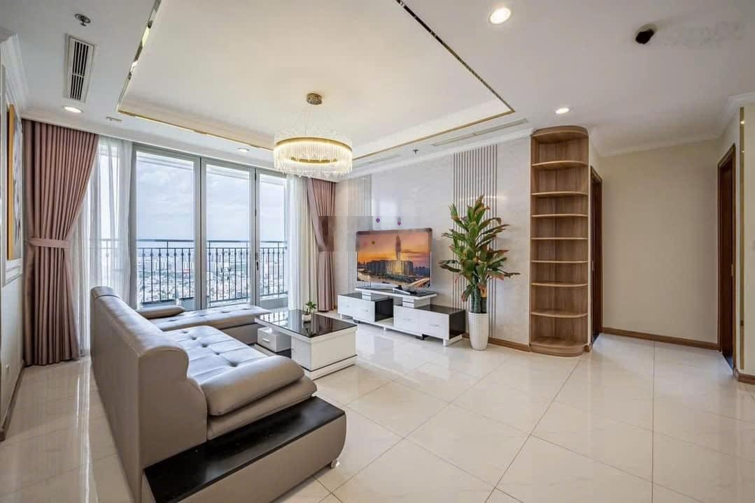 Cho thuê căn hộ Cantavil An Phú, DT 120m2, 3 PN, nhà đẹp, view thoáng mát, Tiện nghi, Giá 21tr/th.
