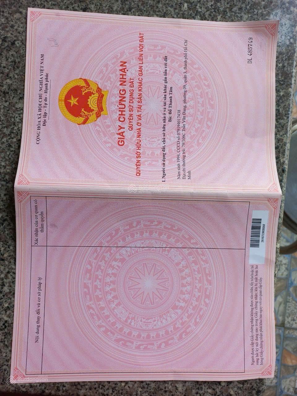 Bán đất nền 184m2 tại Phú Điền, Tân Phú, Đồng Nai, chỉ với giá ưu đãi 750 triệu VND