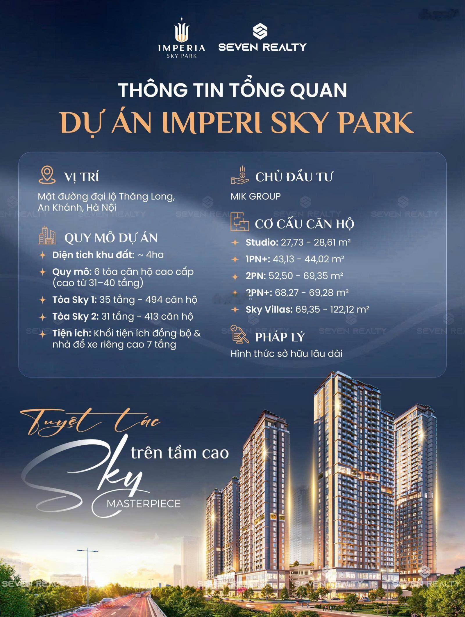 ** update mới nhất imperia sky park chính thức quây banner chuẩn bị triển khai xây dựng