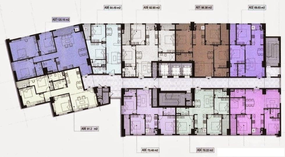 Chính chủ cần bán căn hộ chung cư Resco Phạm Văn Đồng 73.46 m2, 3 ngủ 2wc 6,2 tỉ full đồ
