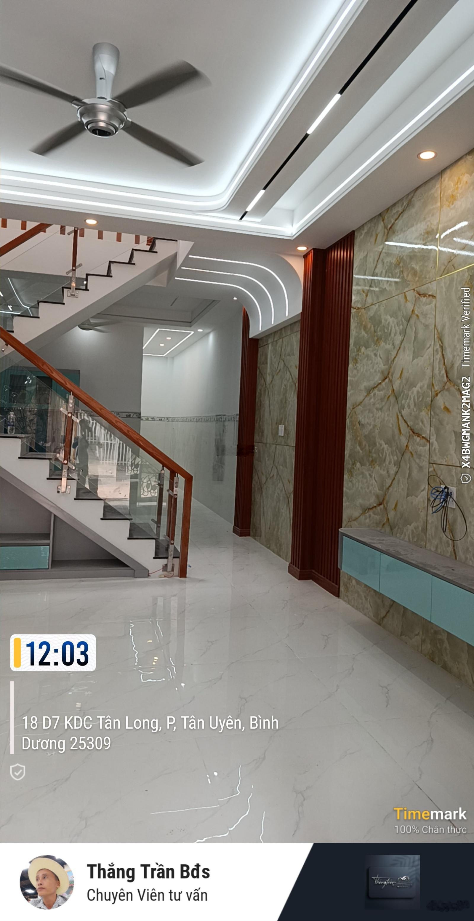 Bán nhà lầu 3PN full thổ cư tặng xe máy Vinfast Evo và 3 chỉ vàng phường Uyên Hưng Bình Dương