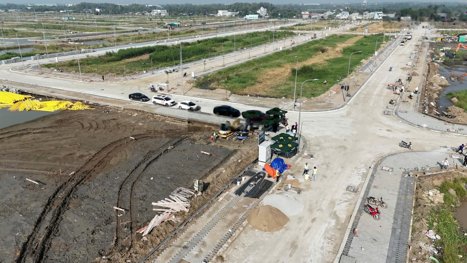 Bán đất nền KDC Dragon Eden mặt tiền đường Lương Hòa Bình Chánh kết nối trực tiếp từ Võ Văn Kiệt