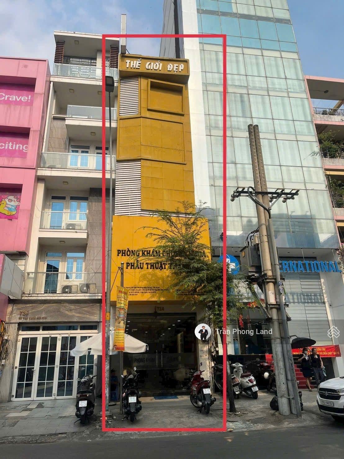 Chính chủ gửi cho thuê nhà mặt tiền 724 Sư Vạn Hạnh, P12, Q10, 4.01x17m, trệt 4 lầu, 0908140491