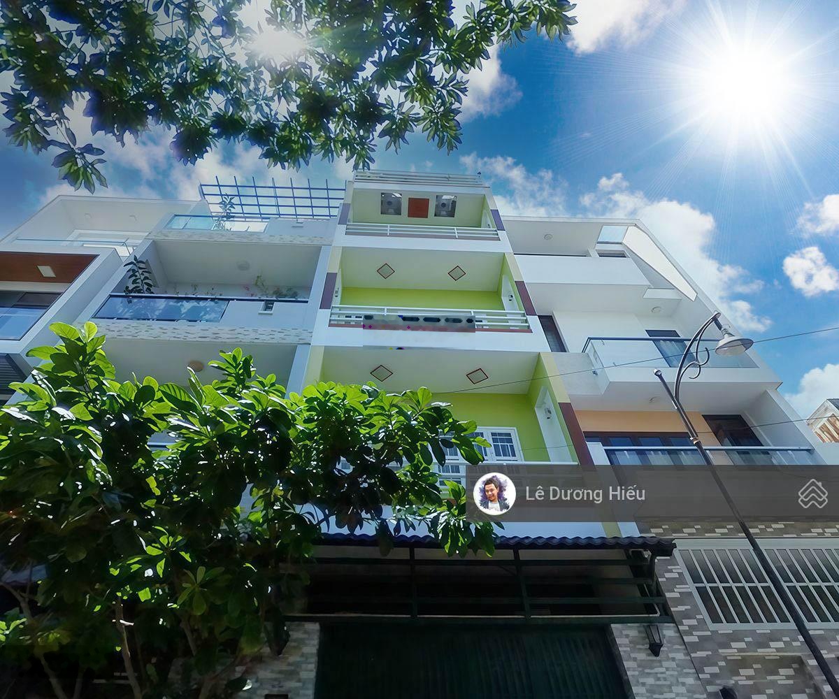 (Có video 100% ) bán nhà hẻm xe hơi 9m, 50.3m2, 4.6mx11m. 4 tầng kiên cố. Dòng tiền đều đặn 25tr/th