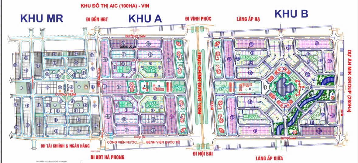 Chính chủ cần bán đất liền kề 15 khu mở rộng, dự án Cienco 5 Mê Linh, HN. ĐT: 0976196123