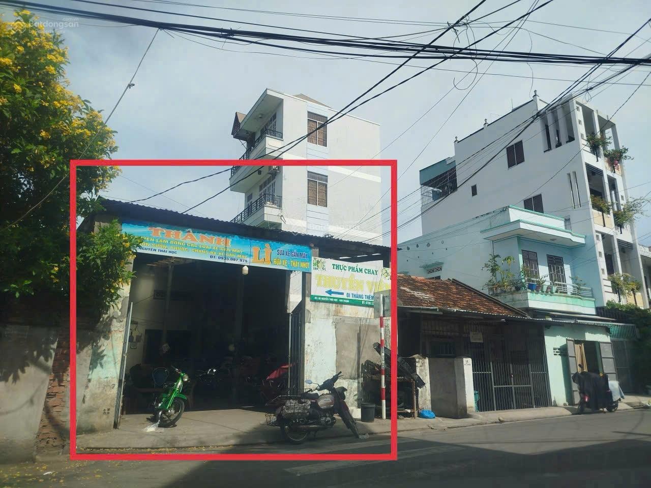 Chỉ tính giá đất tặng nhà cấp 4 đường Nguyễn Thái Học - P Nha Trang