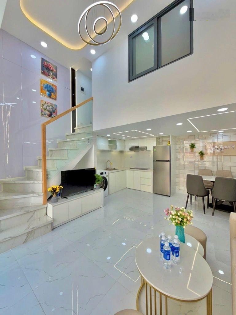 Nhà đẹp 2mt hẻm oto-vừa ở vừa kinh doanh-phan văn trị gần chợ cây thị,phạm văn đồng chỉ 6,95 tỷ