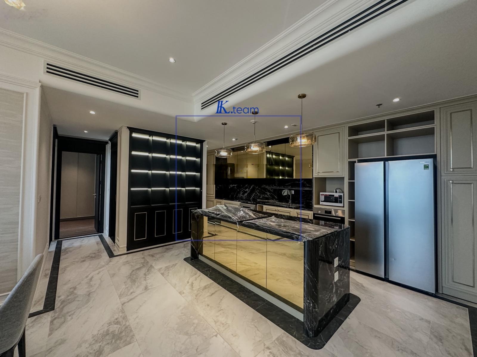 Linden Residences Empire City cho thuê Căn hộ 4PN 186m², full nội thất, giá 100tr