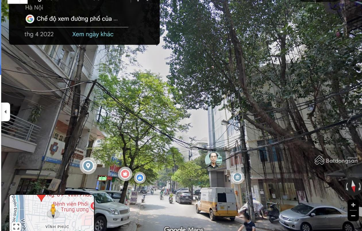 nhỉnh 500tr: Biệt Thư VIP mặt phố Vĩnh Phúc Ba Đình: 150m2-4 tầng-Mặt Tiền Rộng 10m- hai mặt thoáng