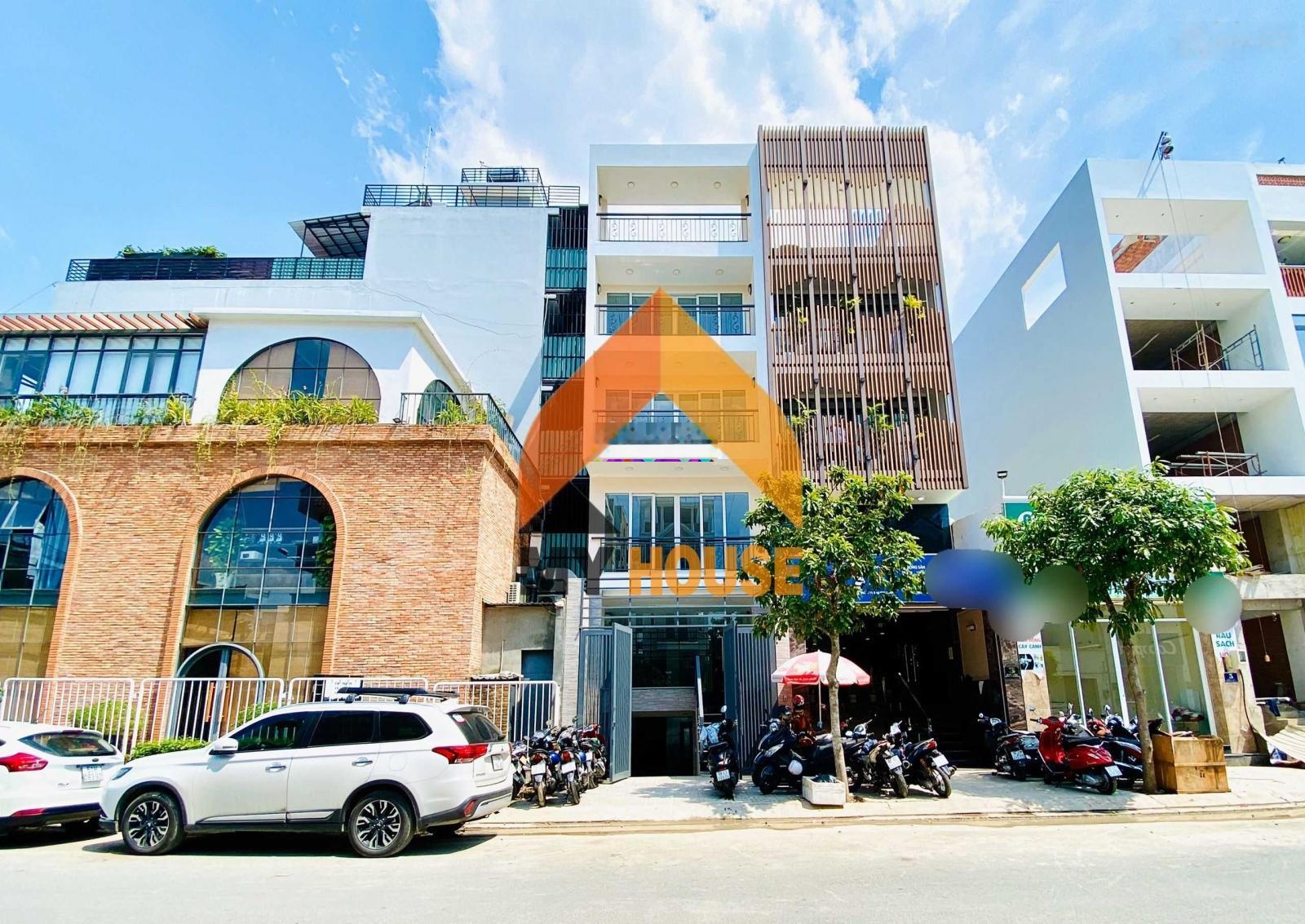 Đỉnh cao tòa VP Q2 6 tầng thang máy sàn suốt 60tr