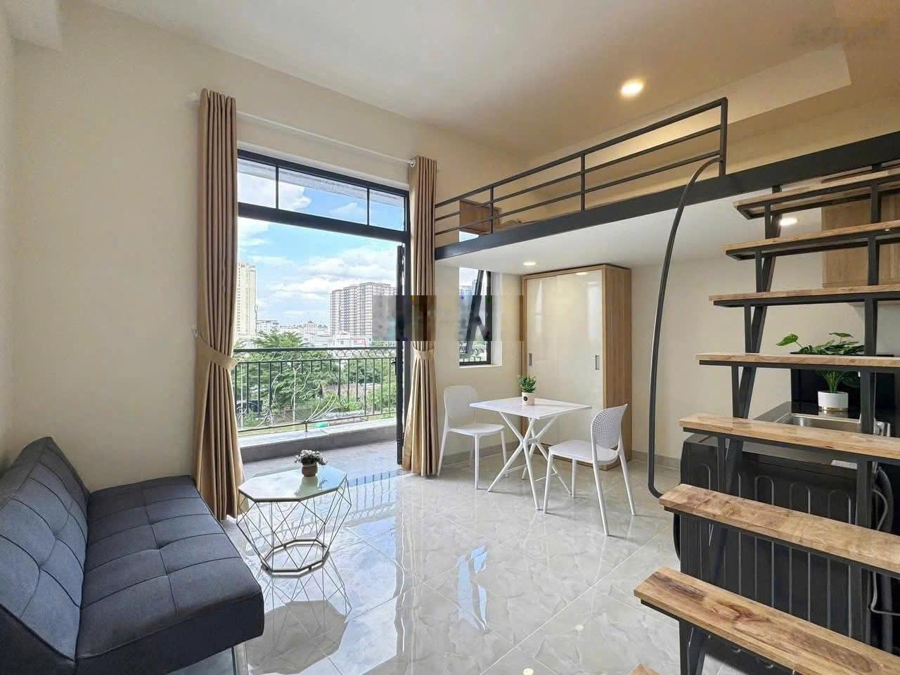 Phòng Duplex ban công, gác cao 2m - nội thất cơ bản gần ĐH Hồng Bàng. Liên hệ ngay 0989785554