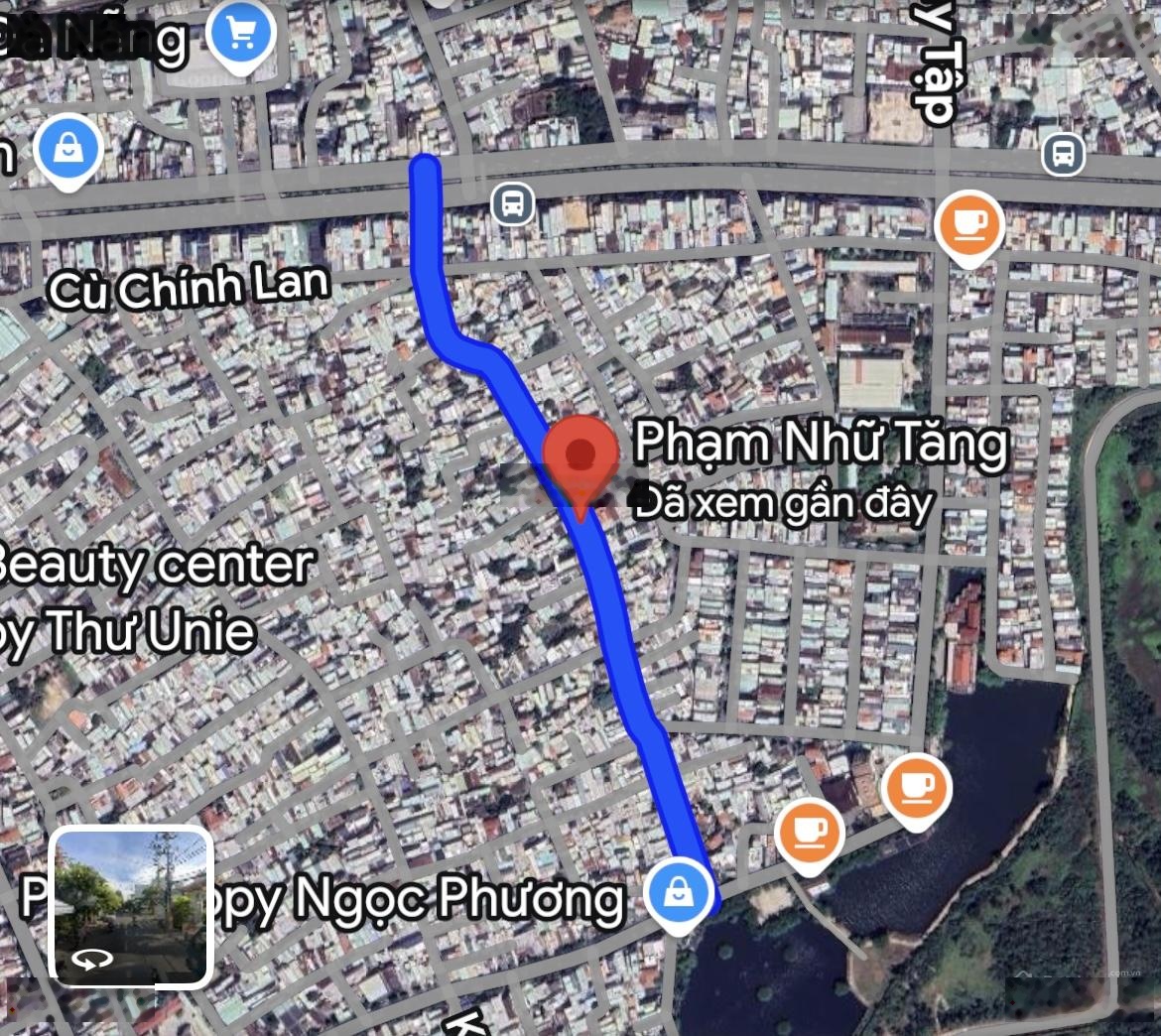 CƠ HỘI ĐẦU TƯ. Chính chủ cần bán lô đất hiếm 310m2 MT đường Phạm Nhữ Tăng - Thanh Khê