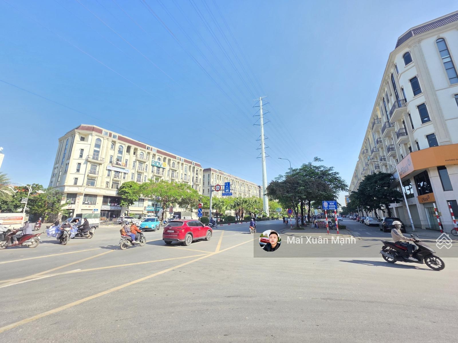 Bán Lô Góc Mặt Đường Đôi KĐT Him Lam Vạn Phúc, Hà Đông, Kinh Doanh Vip.