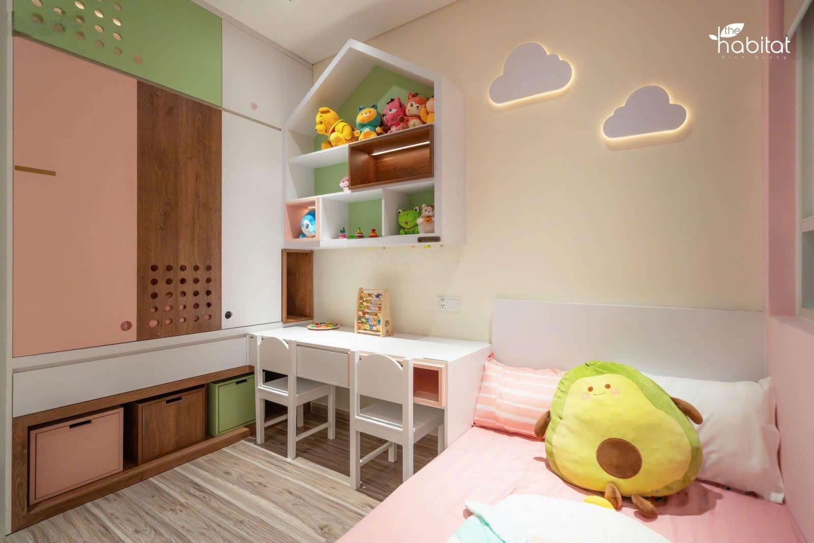 Cho thuê căn hộ 2PN, 2WC tại The Habitat Binh Duong, 12 triệu, 79m2