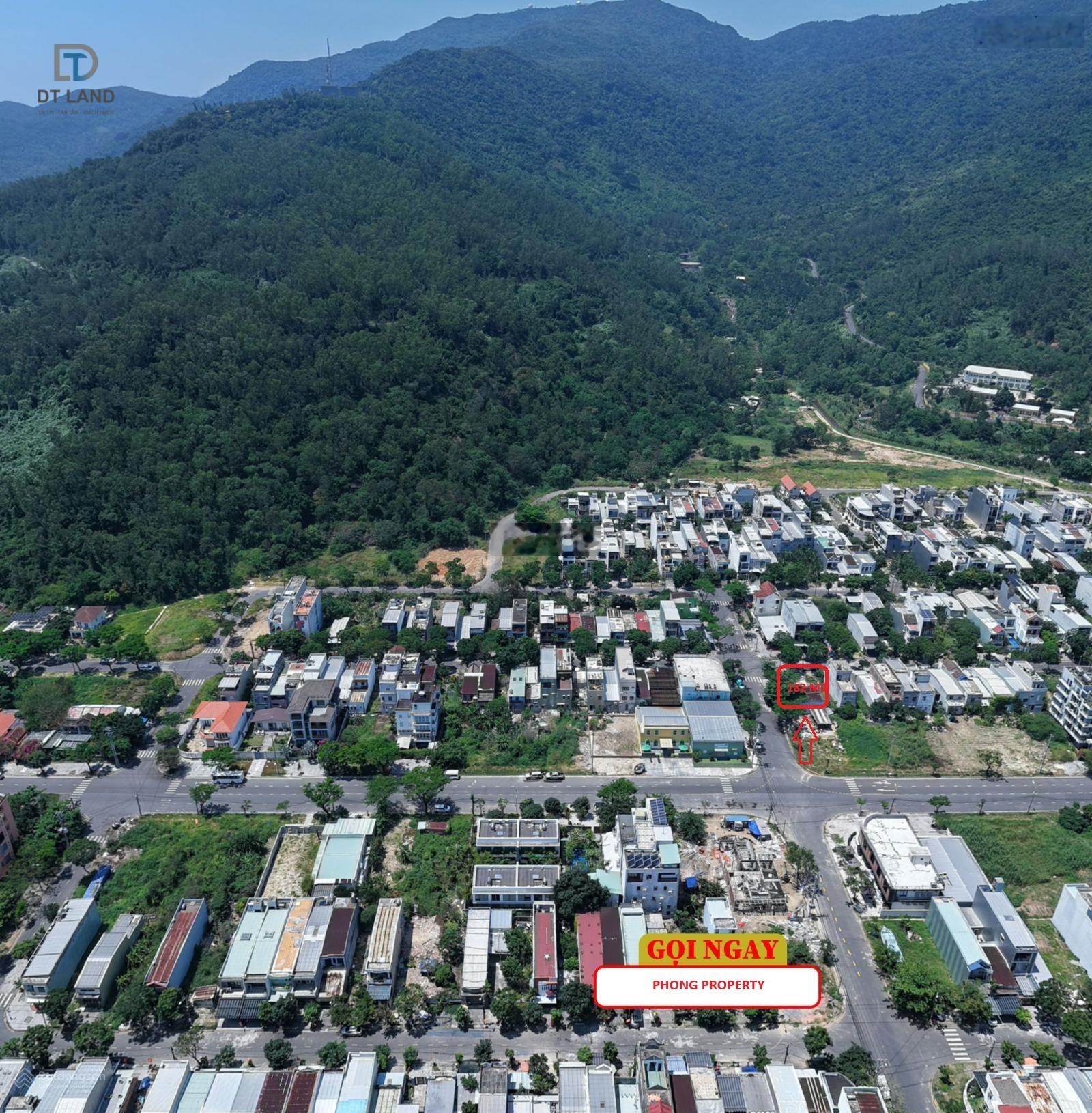 Bán đất 2 mặt đường vũ ngọc nhạ và lý tử tấn, 182m2, gần biển , Đả nẵng giá đầu tư