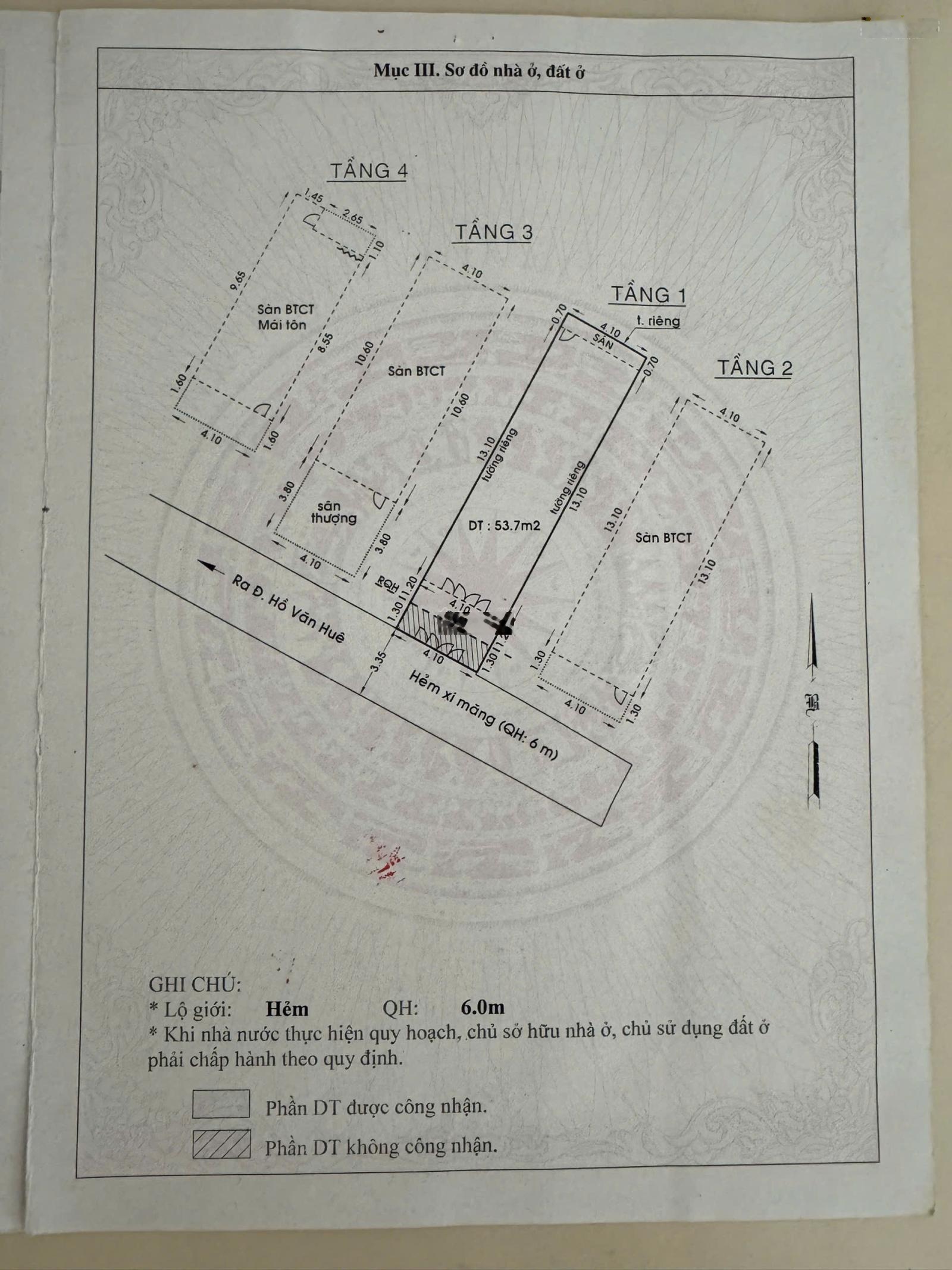 Bán nhà đường Hồ Văn Huê - Phú Nhuận - 4.1m X 16.3m - 4 tầng - 14.5 tỷ