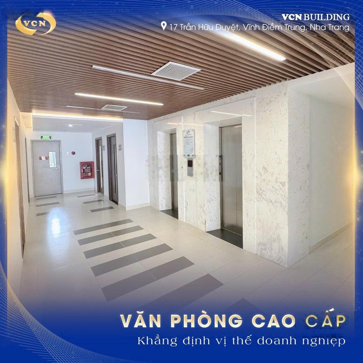 Cho thuê tòa nhà văn phòng VCN Building ngay vòng xoay giá chỉ 130.000 đồng/m2, linh hoạt diện tích
