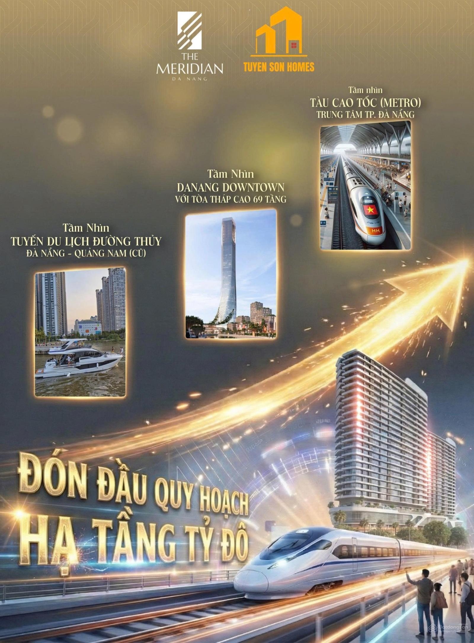 Độc quyền các trục 01,02,03,04,05,06 tầng cao dự án The Merian Da Nang