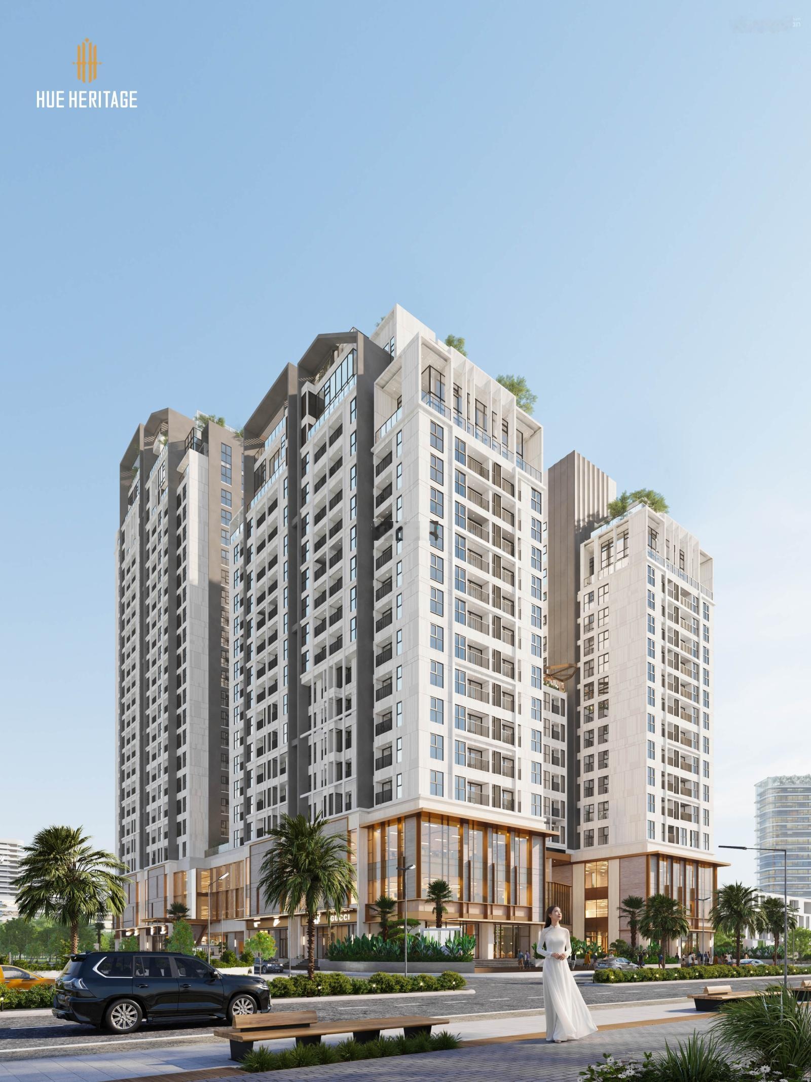 [hot] chính thức ra mắt gđ1 căn hộ huế heritage ngay đường đống đa - ngã 6 tp huế - giá gốc từ cđt