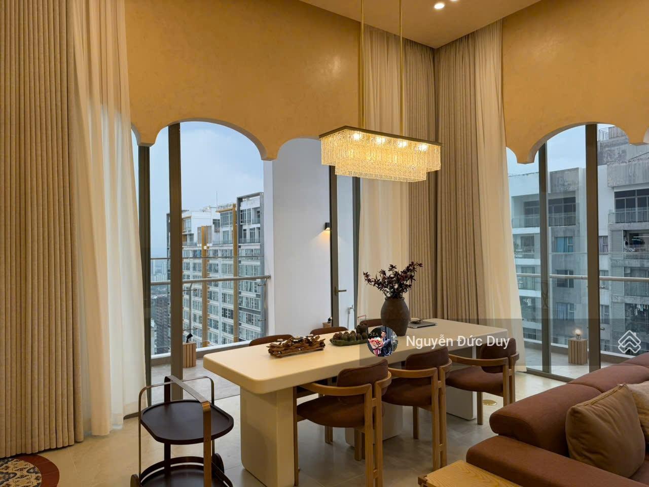 Penthouse địa trung hải độc bản 217m2 4PN siêu VIP. View trực diện sông nhà mới 100%