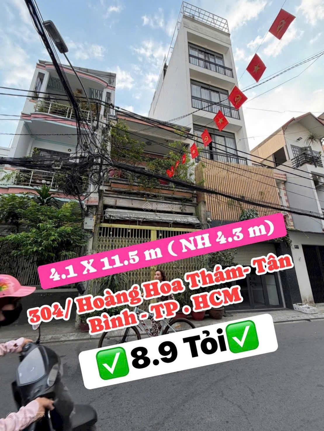 hẻm nhựa 8m, kinh doanh buôn bán ngày đêm. Trường Chinh, P13, Tân Bình, DT 41x11.5m, 1 lầu, 8.9 tỷ