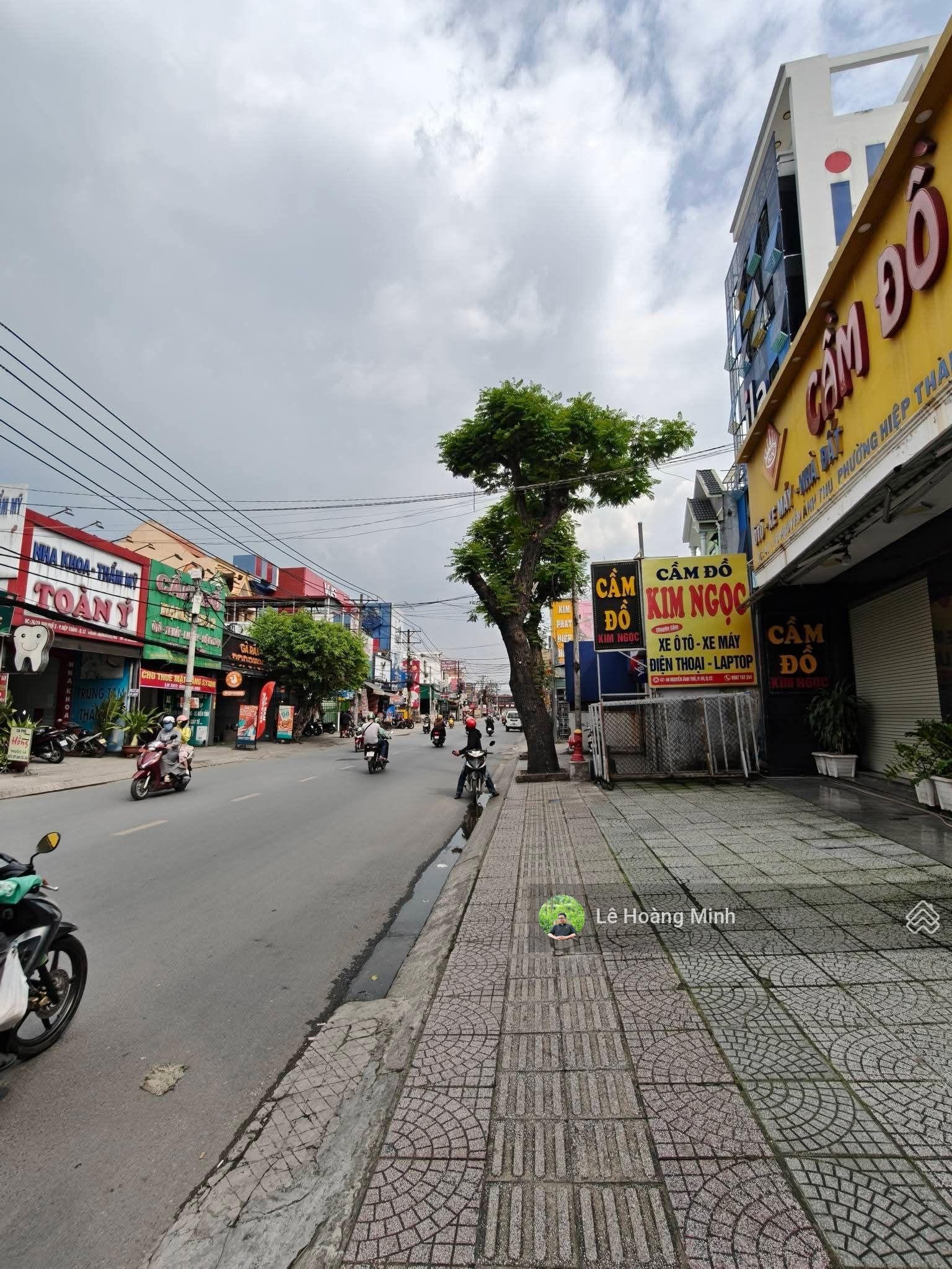 Nhà Phố 6m x 32m. 157,6m2 thổ cư Đúc 2 Lầu Mặt Tiền Nguyễn Ảnh Thủ. Ngay Lê Văn Khương (70m)