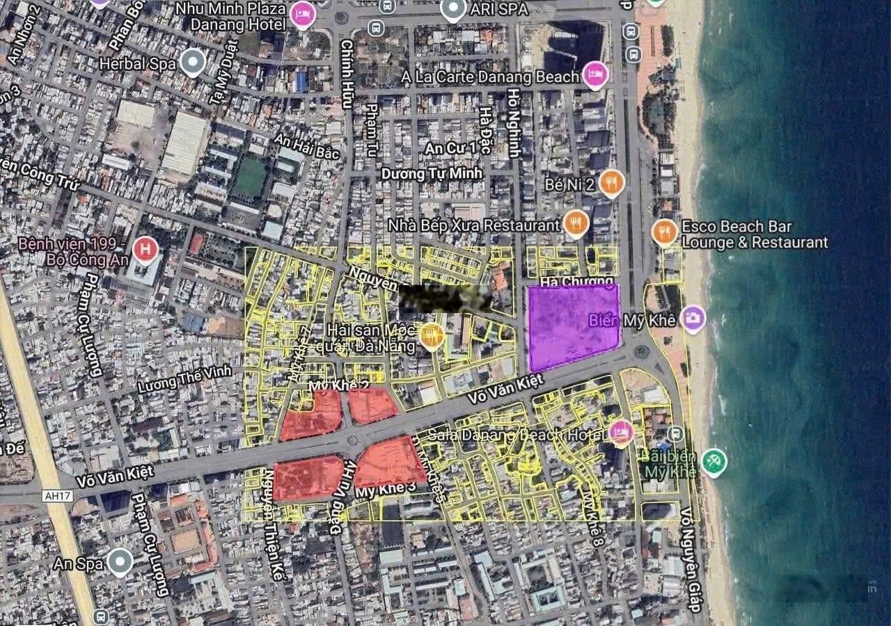 Bán đất mỹ khê 1 sát trung tâm tài chính gần võ văn kiệt