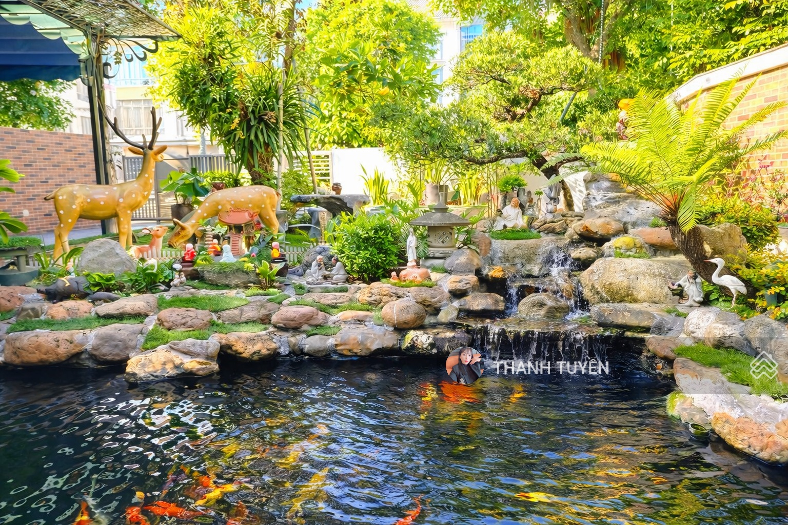 Số nhà 68 lộc phát hội tụ - biệt thự sân vườn hồ cá koi ~350m2 - mt 10.8m