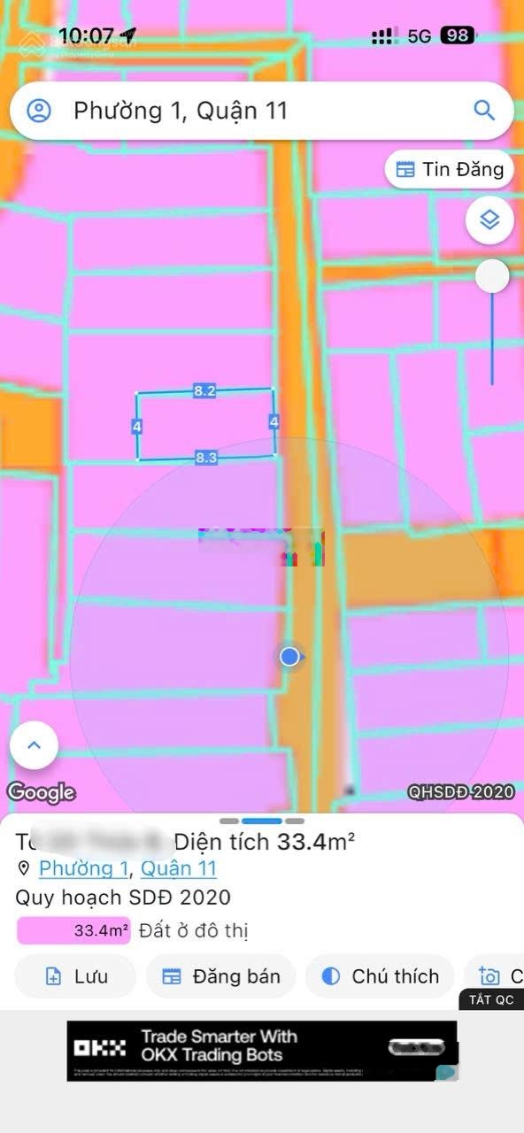 Bán nhà Quận 11 hẻm 6m vuông đẹp xe hơi tới nhà.