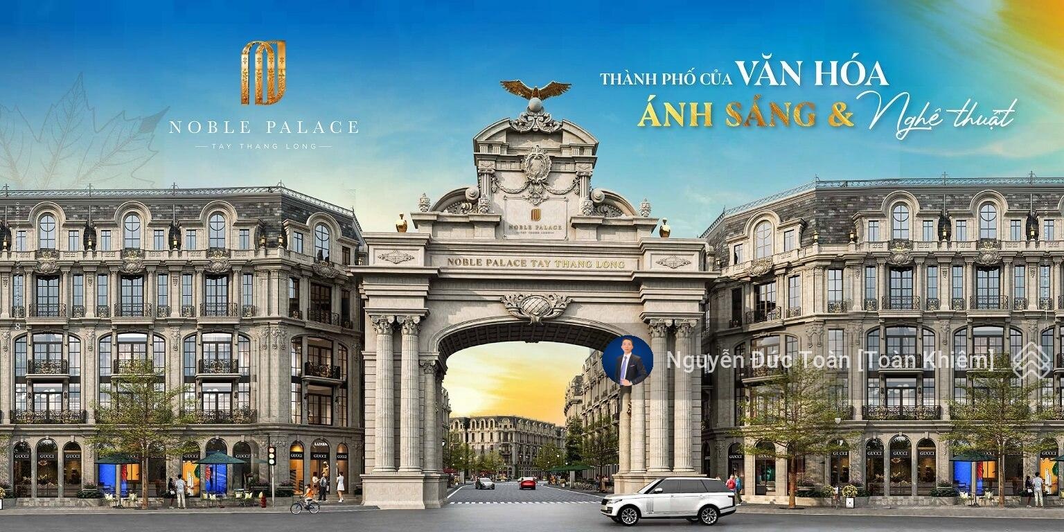 Trực tiếp quỹ CĐT bán nhanh căn Liền kề Noble Tây Thăng Long, đường Hoàng Quốc Việt 62,5m 12 tỷ